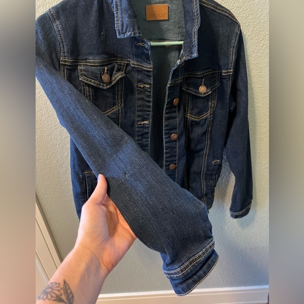 Judy Blue Jean / denim jacket Small - Picture 4 of 5
